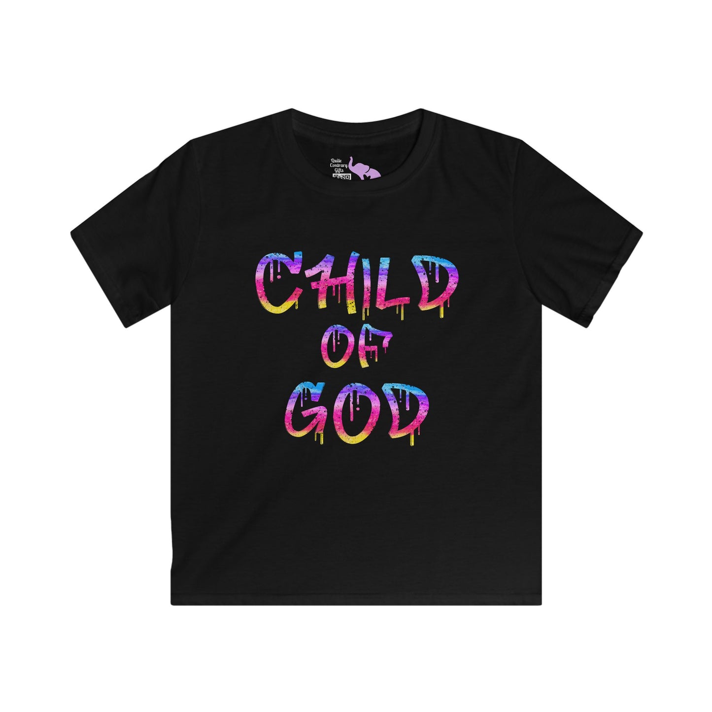 Child of God (Graffiti) Youth Softstyle Tee