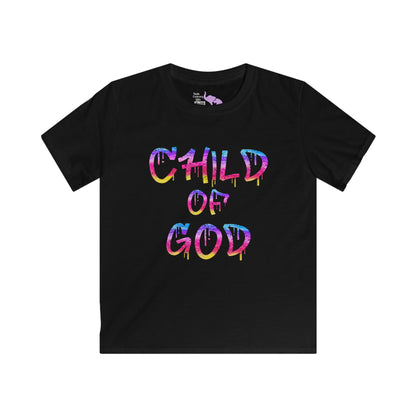 Child of God (Graffiti) Youth Softstyle Tee