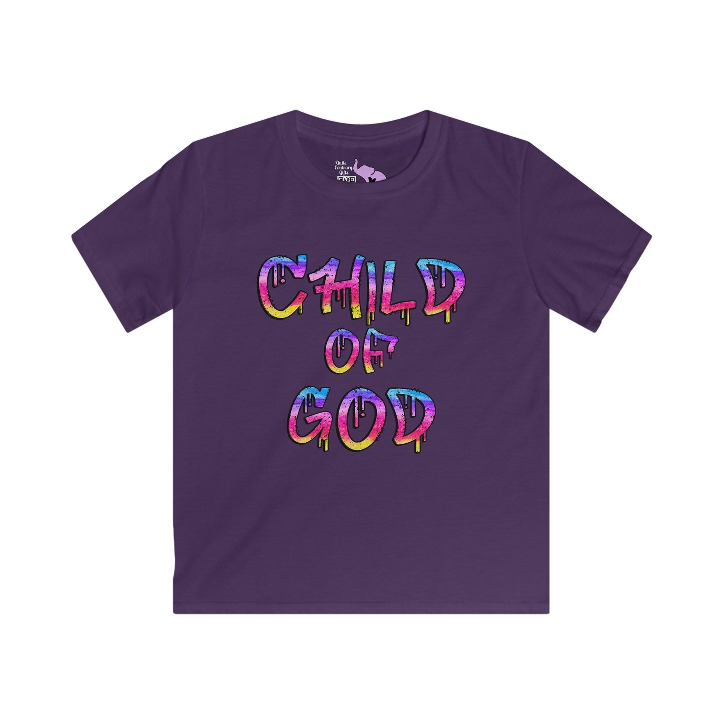 Child of God (Graffiti) Youth Softstyle Tee
