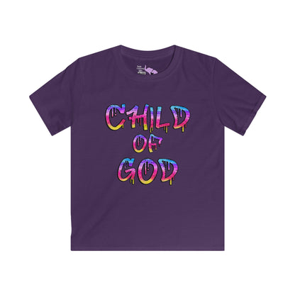 Child of God (Graffiti) Youth Softstyle Tee