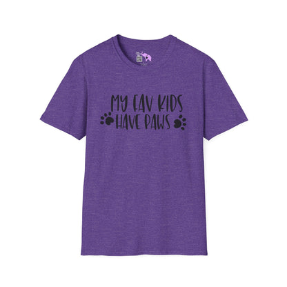 My Fav Kids Have Paws Adult T-shirt
