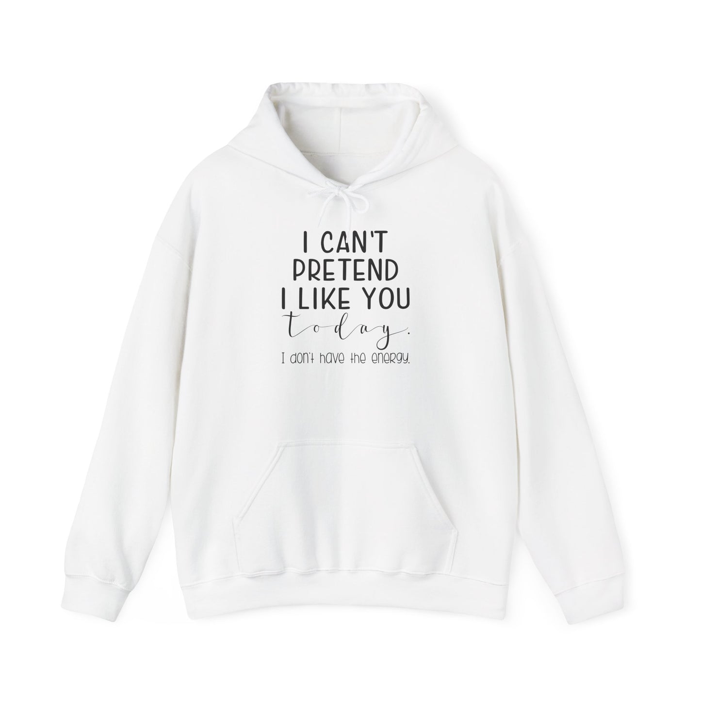 Me Sarcastic? Never Heavy Blend™ Hooded Sweatshirt