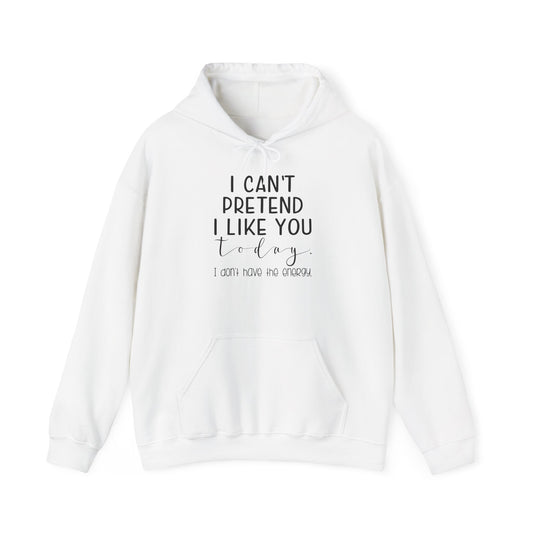 Me Sarcastic? Never Heavy Blend™ Hooded Sweatshirt