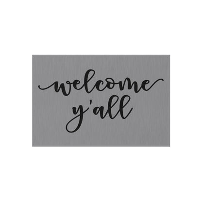 Welcome Y'all Outdoor Rug