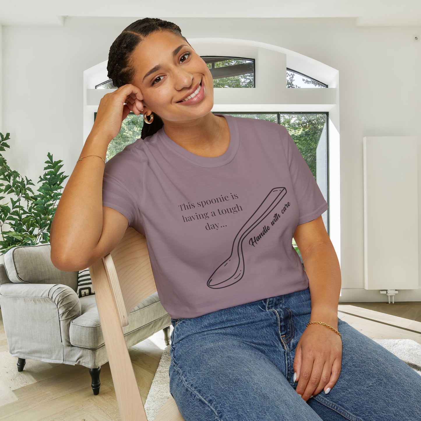 This Spoonie Is Having A Tough Day Adult T-shirt