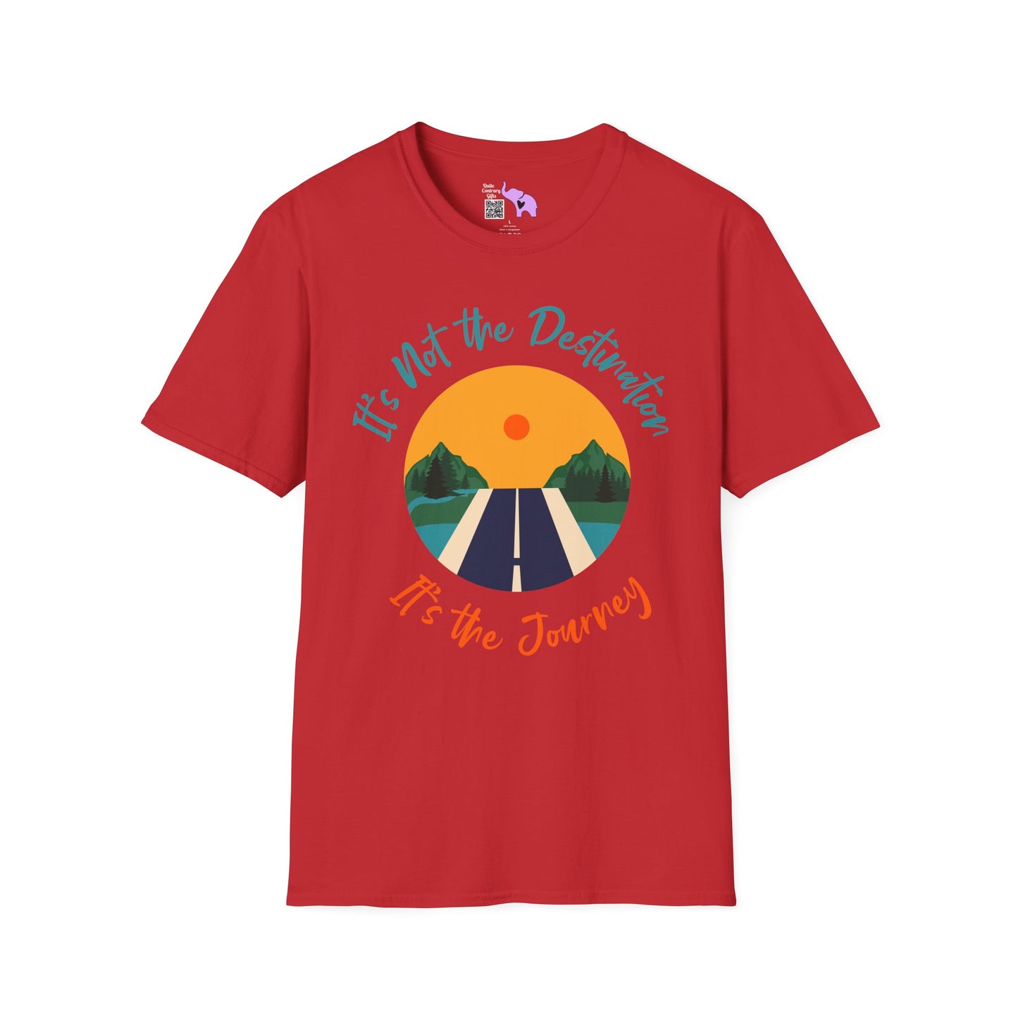 It's Not The Destination It's The Journey Adult T-shirt