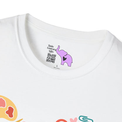 Teacher Supply Heart Adult T-shirt