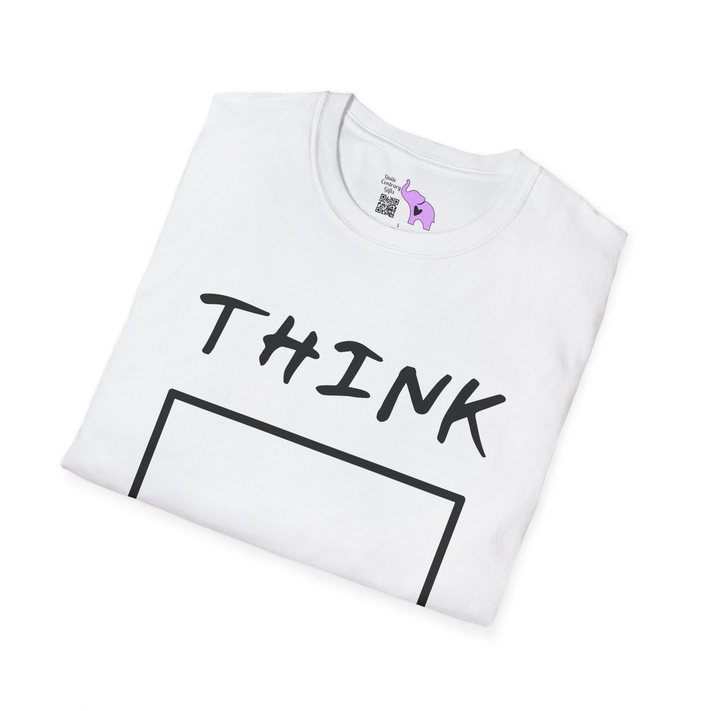 THINK (Outside the Box) Adult T-shirt