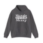 Morals Over Money Heavy Blend™ Hooded Sweatshirt