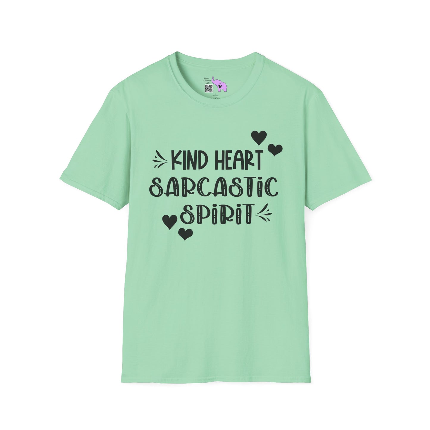 Kind Heart Sarcastic Spirit Adult T-shirt