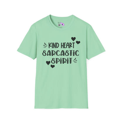 Kind Heart Sarcastic Spirit Adult T-shirt