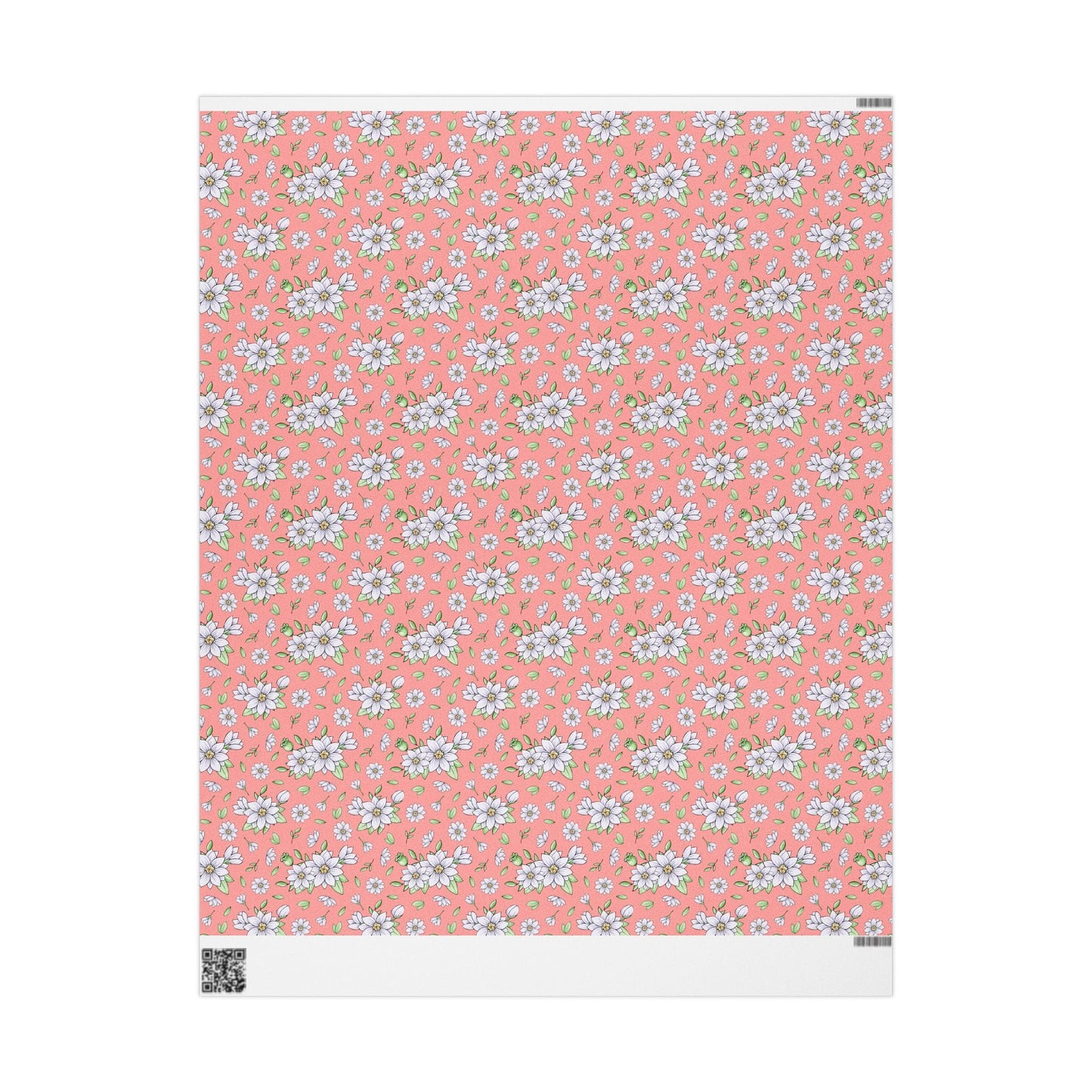Jasmine Blush Garden Wrapping Paper
