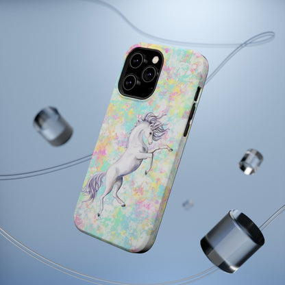 Pastel Pegasus MagSafe® Compatible Tough Case for iPhone
