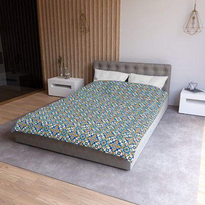 Talavera Sunburst Microfiber Duvet Cover