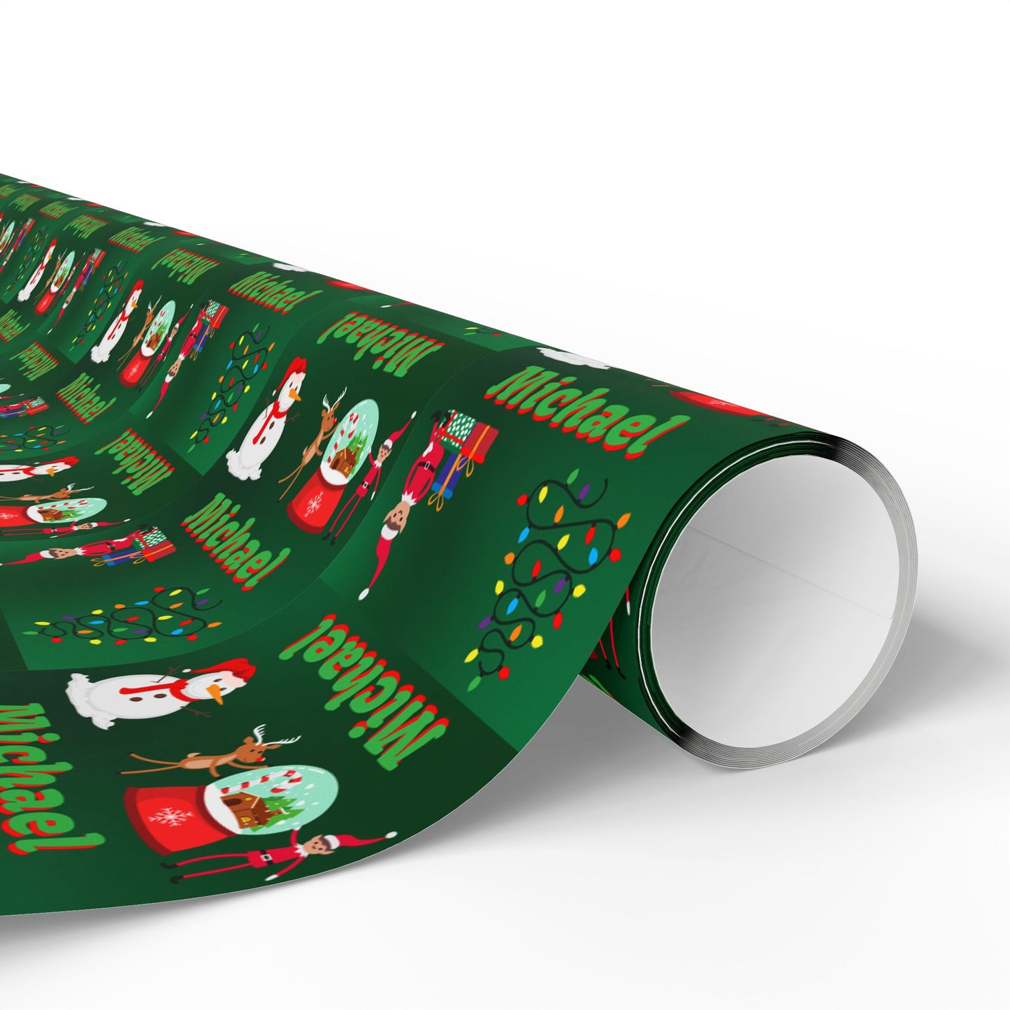 Elf on the Shelf Custom Wrapping Paper (Michael)