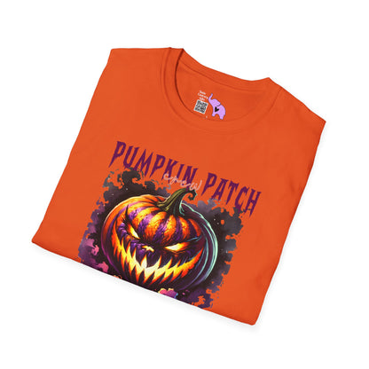 Creepy Pumpkin Patch Adult T-shirt