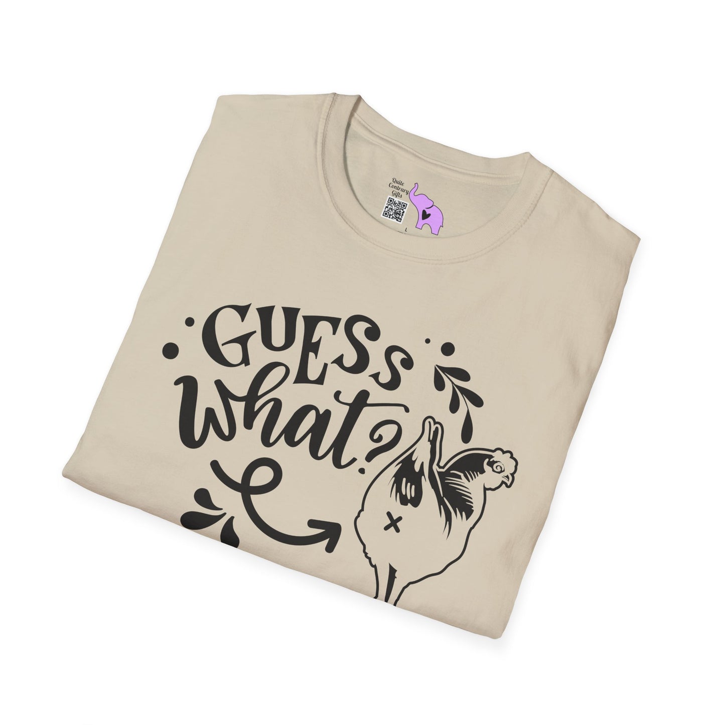 Guess What (Chicken Butt) Adult T-shirt