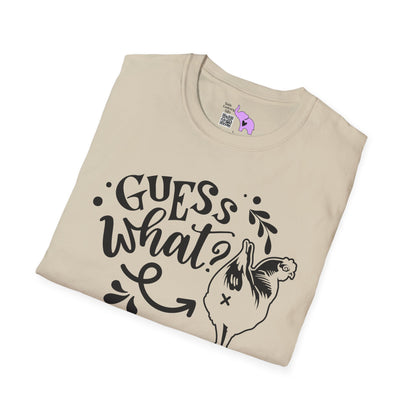 Guess What (Chicken Butt) Adult T-shirt