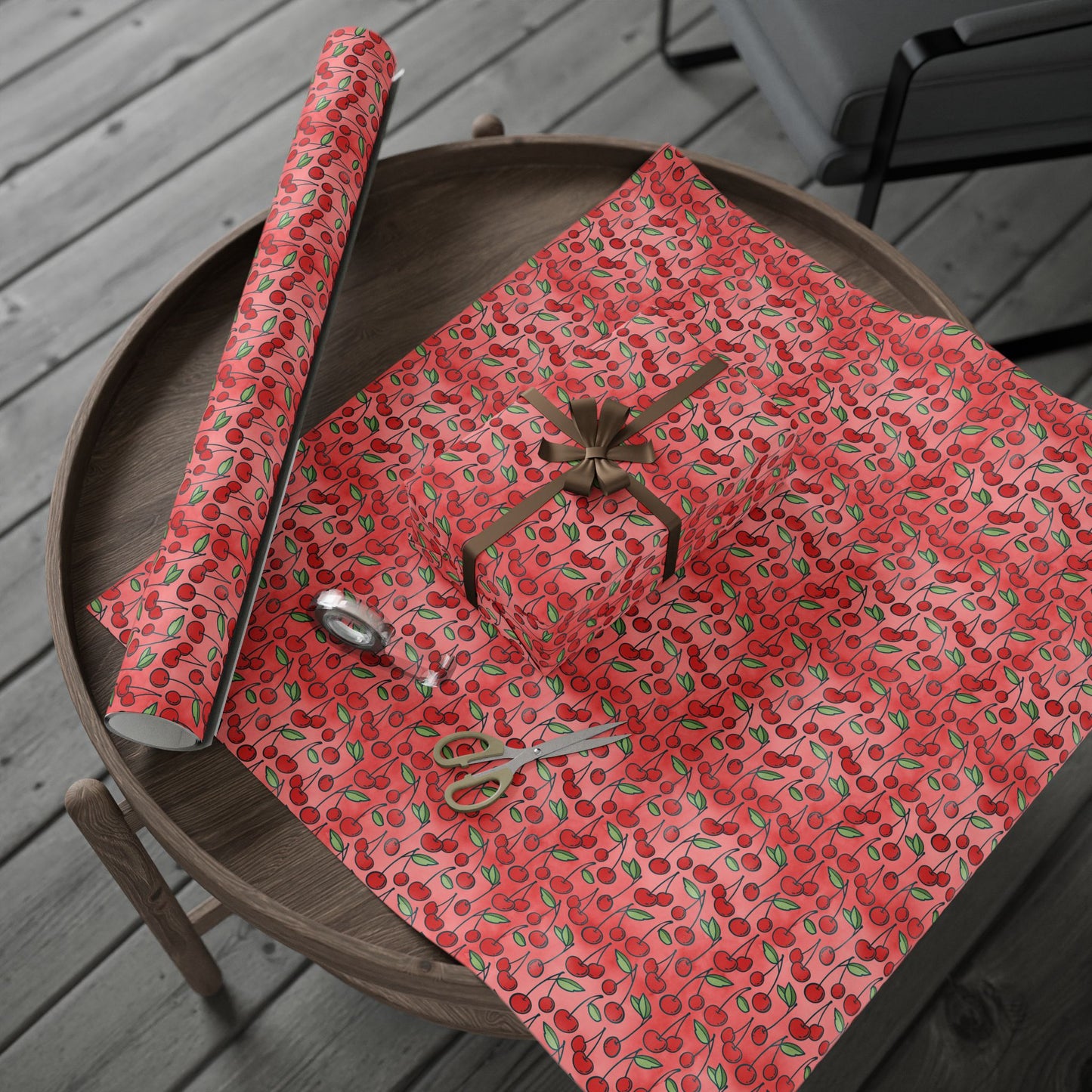 Cherry Bombshell Wrapping Paper