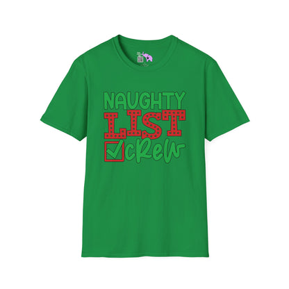 Naughty List Crew Adult T-shirt