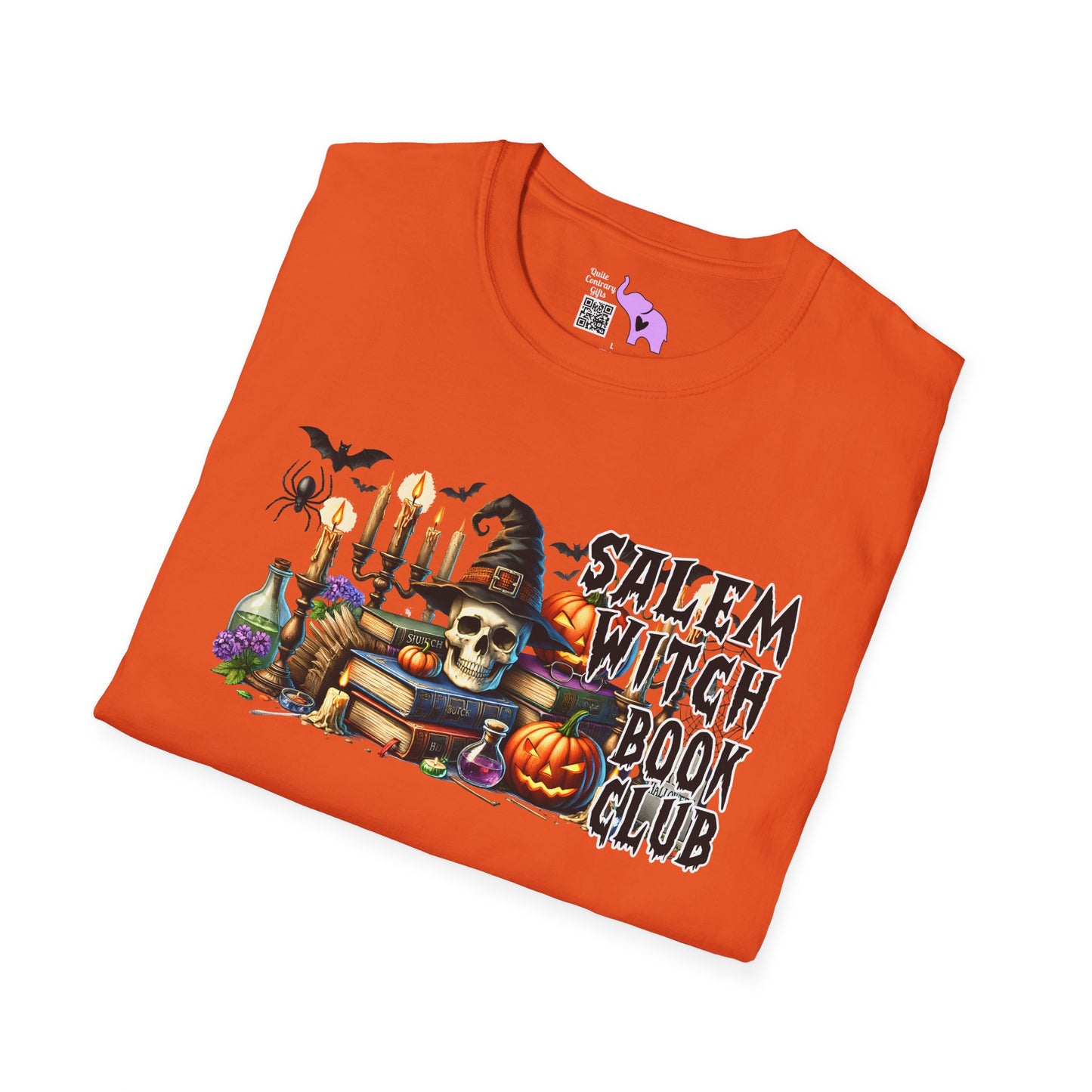 Salem Witch Book Club (3) Adult T-shirt