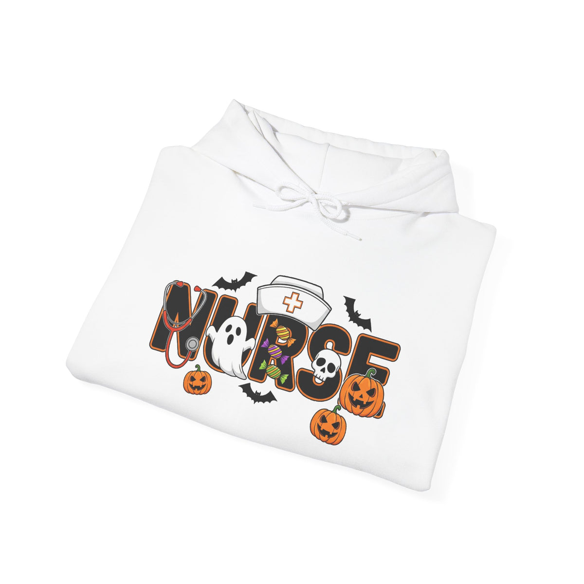 Fun Halloween Nurse Adult Heavy Blend™ Hoodie