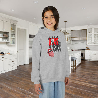 Rock N' Roll Youth Heavy Blend Hooded Sweatshirt
