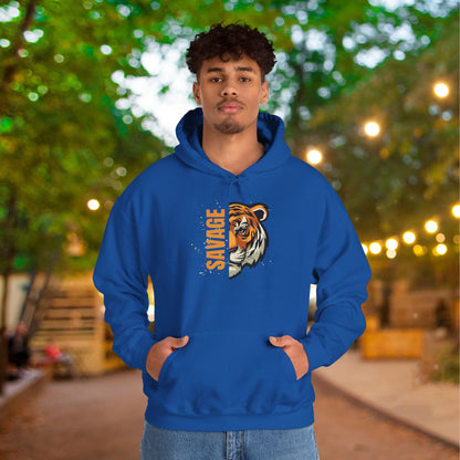 Savage (Tiger) Heavy Blend™ Hooded Sweatshirt
