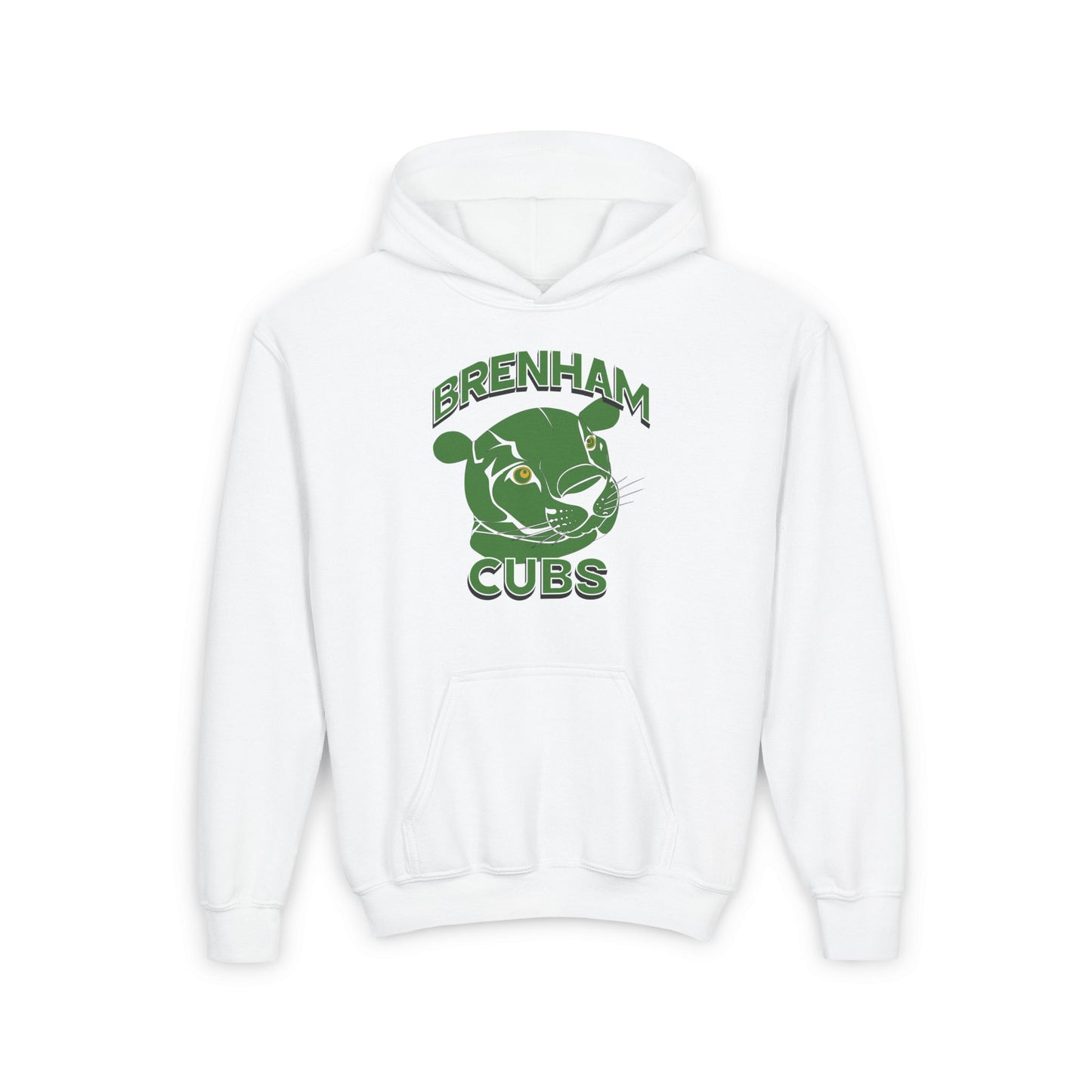 Brenham Cubs w/Mascot Youth Heavy Blend Hoodie