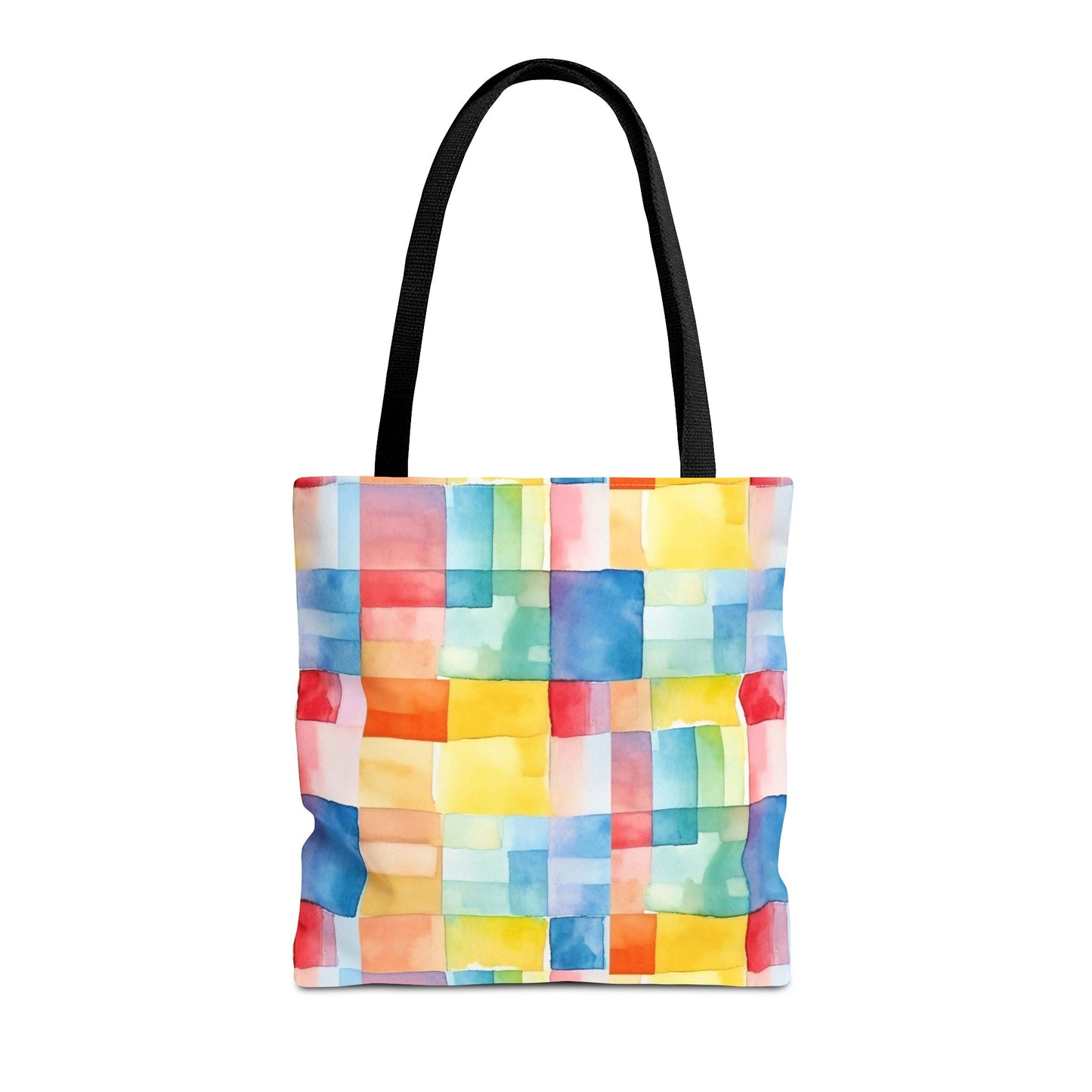 Mosaic Meadows Canvas Tote Bag