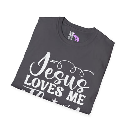 Jesus Loves Me This I Know Adult T-shirt