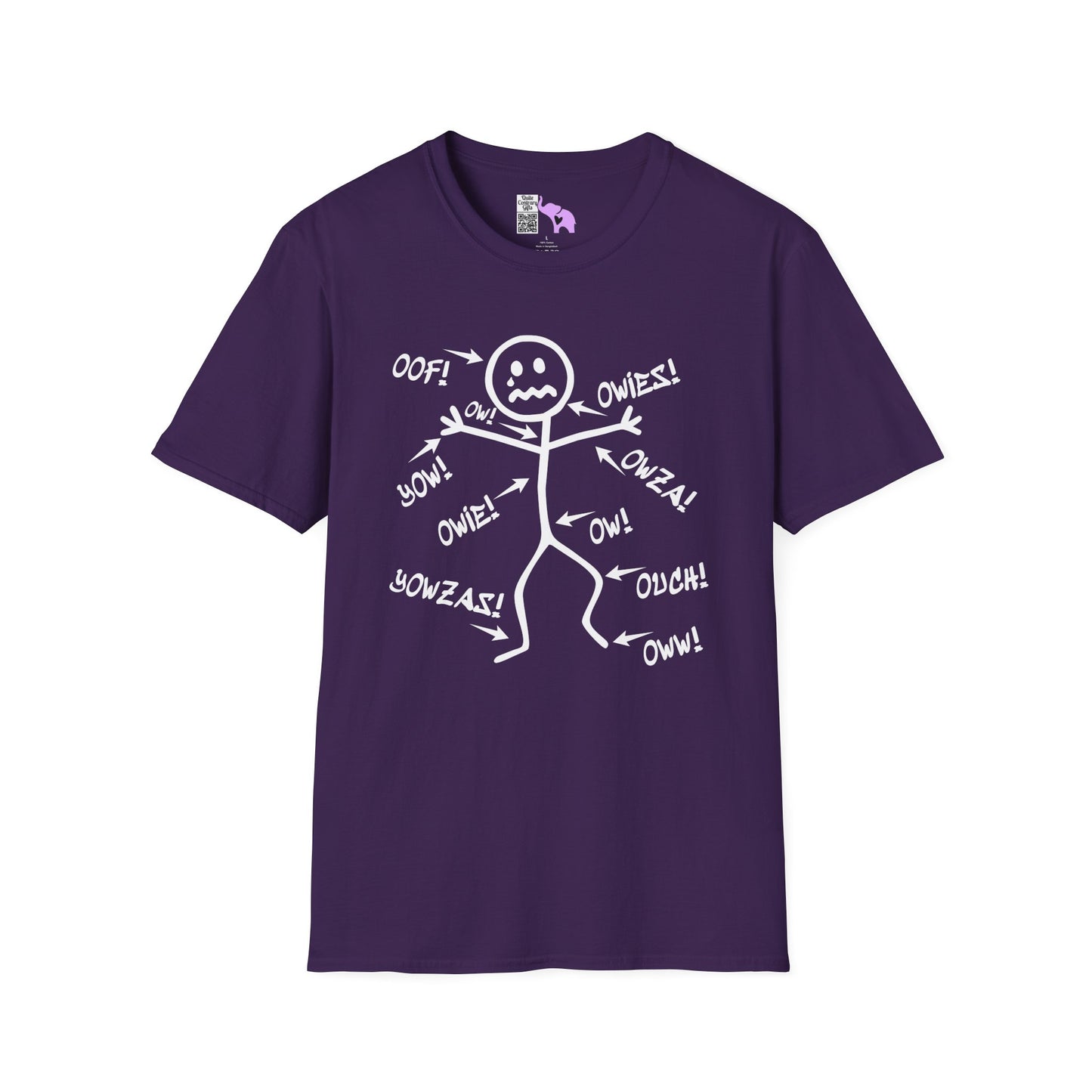 Ow! It All Hurts Adult T-shirt