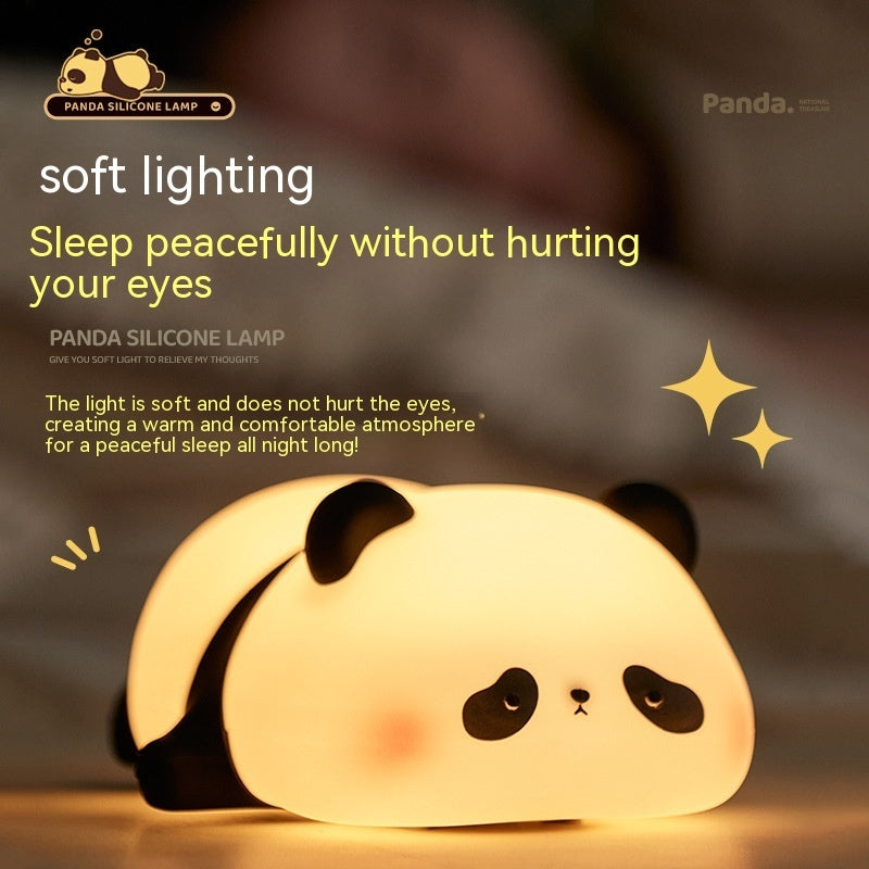 Silicone Panda Touch Night Lights