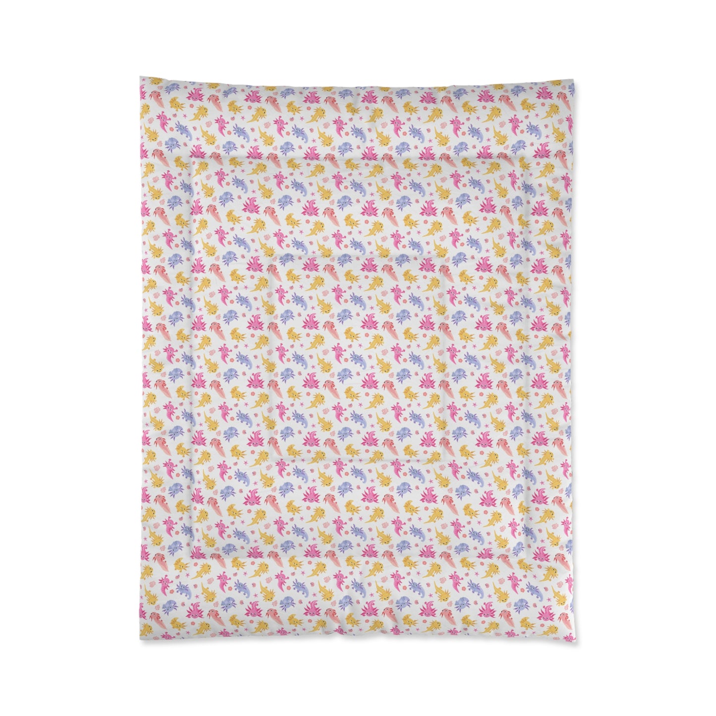 Axolotl Whimsy Comforter