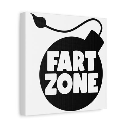 Fart Zone Canvas Art