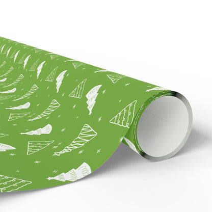 Evergreen Cheer Wrapping Paper