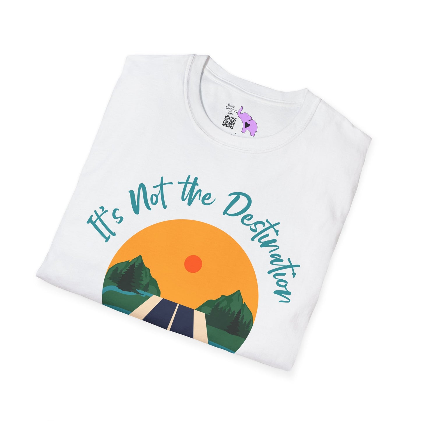 It's Not The Destination It's The Journey Adult T-shirt