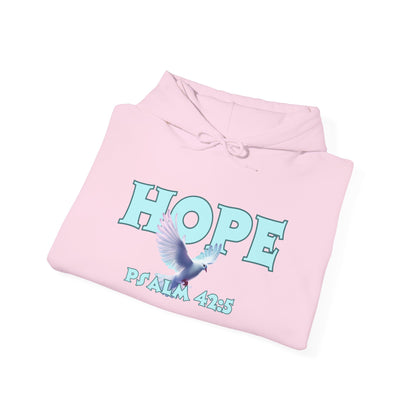 HOPE Psalm 42:5 Heavy Blend™ Hooded Sweatshirt
