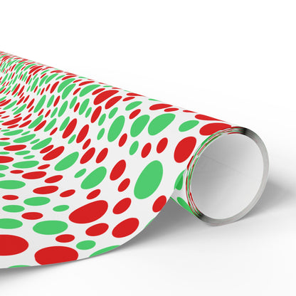 Merry Spots Wrapping Paper