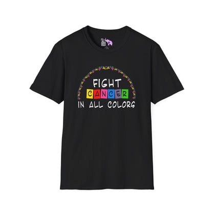 Fight Cancer in All Colors 11 Adult T-shirt
