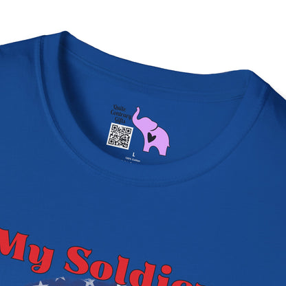 My Soldier My Daughter (Dad) Adult T-shirt