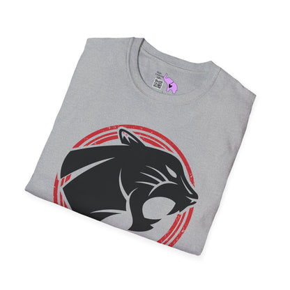 Panthers Circle Adult T-shirt