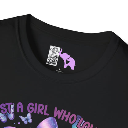Just A Girl Who Loves Elephants Adult T-shirt