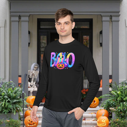 Pastel Boo Adult Long Sleeve Tee