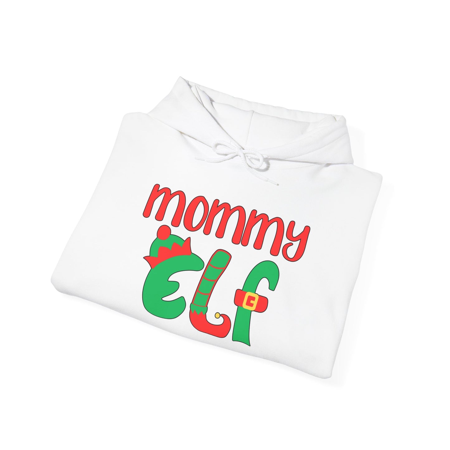 Mommy Elf Adult Heavy Blend™ Hoodie