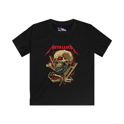 Metallica Skull/Grenade Kids Softstyle Tee