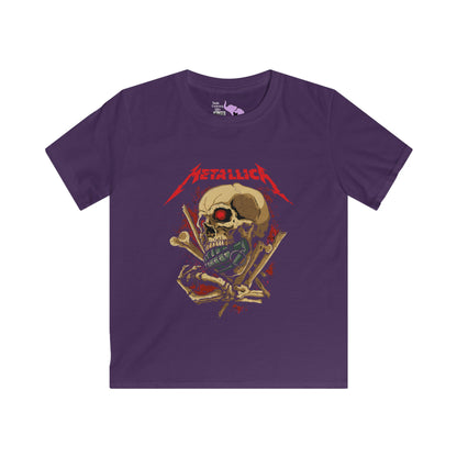 Metallica Skull/Grenade Kids Softstyle Tee