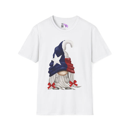 Texas Girl Gnome Adult T-shirt