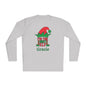 I'm The Sweet Elf Personalized Adult Long Sleeve Tee