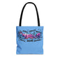 Aquarius Street Art Canvas Tote Bag